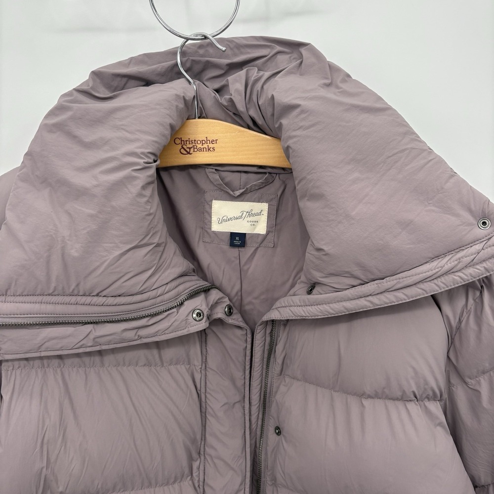 NWOT Universal Thread Women's Mid Length Puffer Jacket Size XL - Picture 2 of 7